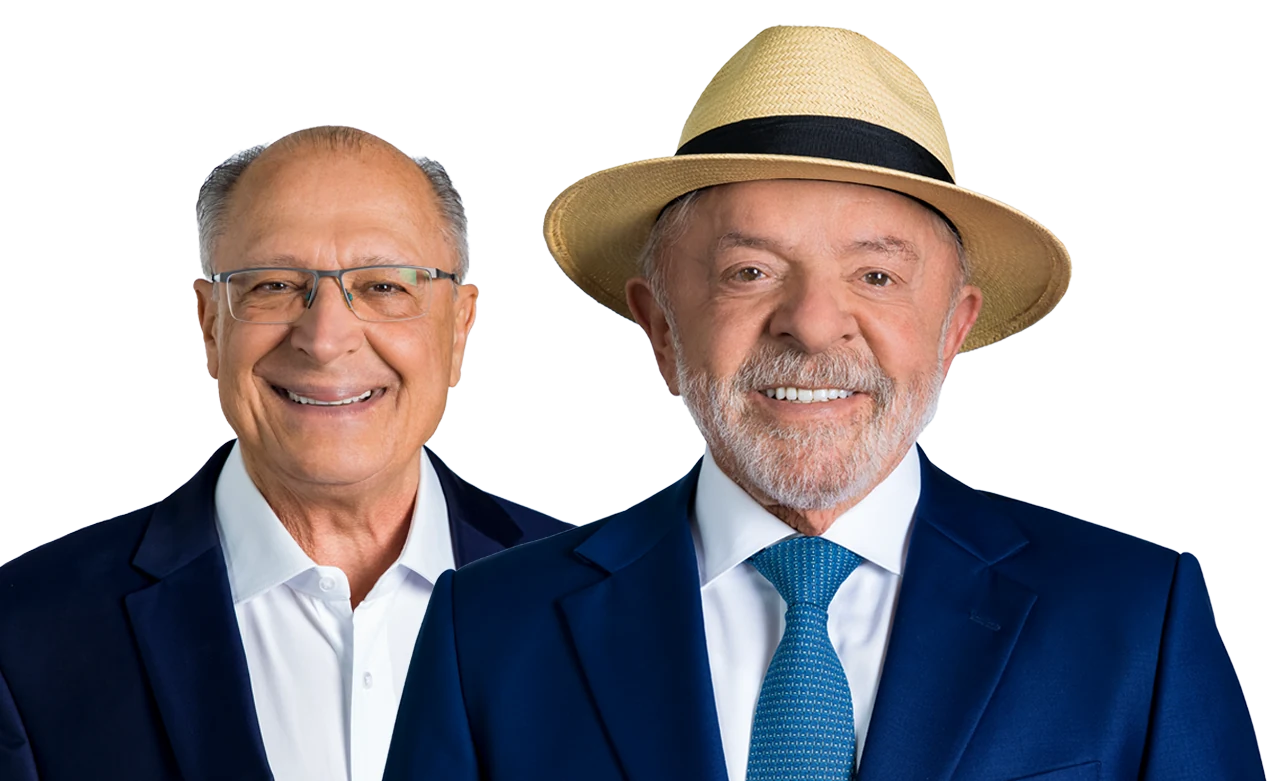 Lula e Geraldo Alckmin