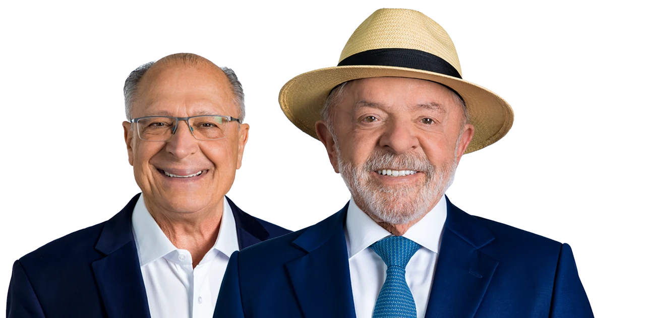 Lula e Geraldo Alckmin