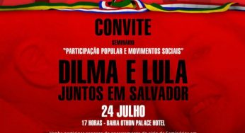 Em Salvador, Lula participa de seminário