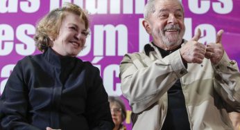 Lula e Marisa em ato pelos 10 anos da Lei Maria da Penha
