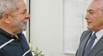 Michel Temer e Lula se reúnem em São Paulo