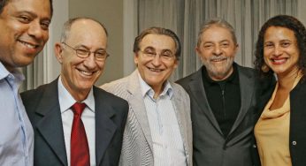 Lideranças do PCdoB conversam com Lula em São Paulo