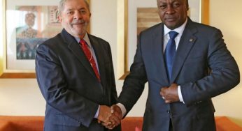 Presidentes do Benin e Gana se encontram com Lula