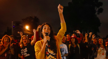 Bela Gil: “Lula, o povo está com você! Lula livre!”