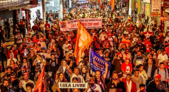 “Lula pode e será nosso candidato”, diz Gleisi no Sindicato dos Metalúrgicos do ABC