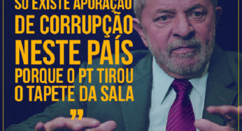 Lula: “Ninguém combateu mais a corrupção do que o PT”