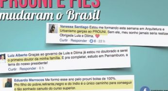 Bolsistas do ProUni contam nas redes sociais como o programa mudou suas vidas