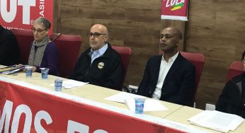 Sindicalistas dos EUA estão no Brasil para apoiar registro da candidatura de Lula