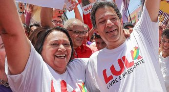 “Quem defende soberania, democracia e combate à desigualdade está com Lula”, diz Haddad em coletiva no RN