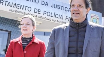 “Estamos confiantes de que o TSE vai respeitar a decisão da ONU”, diz Haddad após visitar Lula