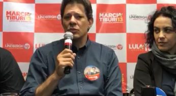 “Brasil precisa atender à determinação da ONU e garantir candidatura de Lula”, diz Haddad em coletiva no RJ