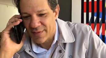 “Vou lutar até o fim para que o direito dos brasileiros votarem em Lula seja assegurado”, afirma Haddad à rádio de Manaus