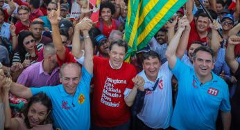 “Lula briga pelo Brasil”: Haddad abre campanha de rua em Teresina
