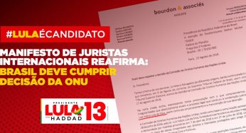 Jurista que mandou prender Pinochet assina manifesto internacional pelo direito de Lula ser candidato