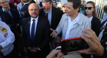 Martin Schulz, líder da social-democracia alemã: “nenhum poder desse mundo poderá me impedir de confiar em Lula”
