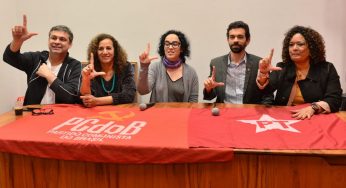 PT e PCdoB juntos no Rio com Marcia Tiburi e Leonardo Giordano
