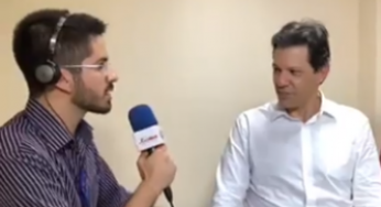 Veja entrevista de Haddad exclusiva para a rádio Xodó de Sergipe