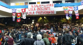 Ato Lula Livre: alunos e professores da USP reafirmam resistência ao golpe