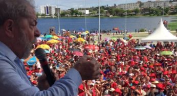Na Paraíba, Lula celebrou transposição do São Francisco