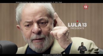 Assista: primeiro spot de Lula na TV