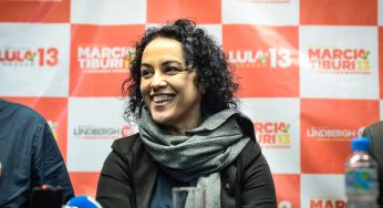 Marcia Tiburi lança o primeiro programa de TV da propaganda eleitoral