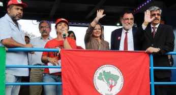 Gleisi: “Lula será registrado amanhã e vamos com ele até o fim”