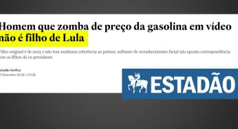 Estadão Verifica: homem que zomba de preço da gasolina em vídeo não é filho de Lula