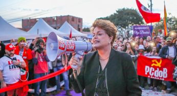 “Lula hoje vive um confinamento criminoso”, afirma Dilma após visita ao ex-presidente