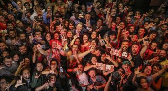 “Nós não somamos um ou dois, nós somos um projeto, nós somos milhões”, diz Haddad em ato com estudantes