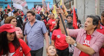 Haddad em Parelheiros (SP): PT seguirá com campanha propositiva ao Palácio do Planalto