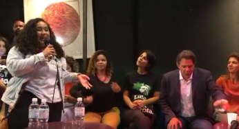 “Eu vi a UFABC ser construída ao lado da minha casa e hoje sou aluna cotista”, diz universitária em encontro com Haddad