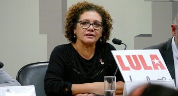 Fátima Cleide destaca na TV fato de ser única mulher concorrendo ao Senado