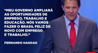 Assista: Considerações finais de Fernando Haddad no #DebateSBT