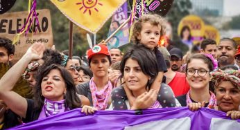 Manu, no ato #EleNão: “As mulheres são nossa esperança de um Brasil justo e desenvolvido”