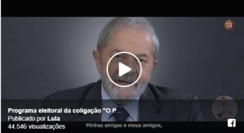 Assista: Programa eleitoral 06/09