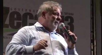 “Vocês tiveram consciência de eleger um metalúrgico, que tinha perdido muitas eleições por ser igual ao povo”, diz Lula