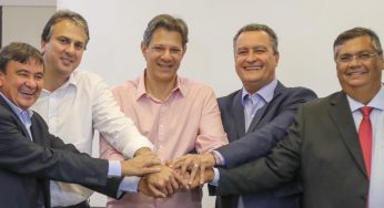 “Minha origem é a democracia, não o autoritarismo”, diz Haddad em SP