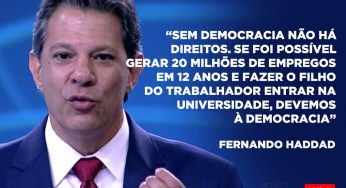 #DebateNaGlobo: Democracia