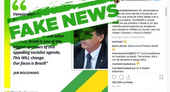 Jair Bolsonaro espalha fake news envolvendo o BNDES até em inglês