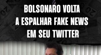 Bolso fake: Bolsonaro volta a mentir no Twitter
