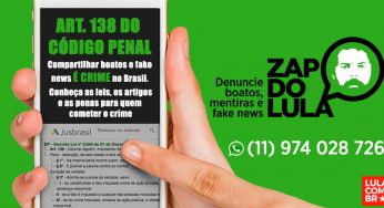 Nova denúncia para o TSE: fake news sobre fraude eleitoral