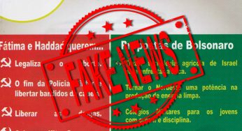 Absurdo! No RN, turma do Bolsonaro ignora Justiça e distribui panfleto com mentiras