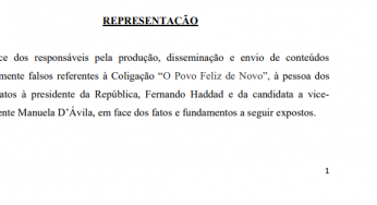 Nova onda de mentiras e fake news chega ao Ministério Público Eleitoral