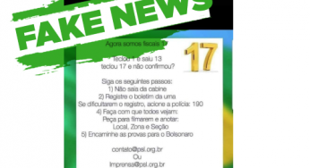É mentira que a urna eletrônica “auto completa” o voto