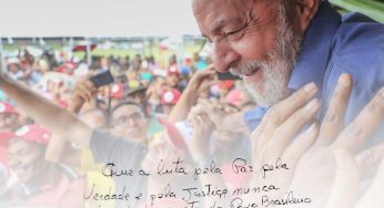 Lula: “Que a luta pela paz, pela verdade e pela justiça nunca saia do horizonte do povo”