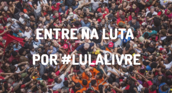 Cadastre seu comitê, coletivo ou ação em defesa da liberdade de Lula