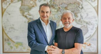 Zapatero visita Lula: “Iria visitá-lo na prisão, mas estou muito mais feliz de te ver livre”