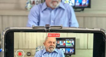 Assista a entrevista de Lula para a Jovem Pan de Sergipe