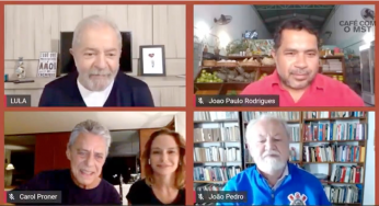 Vídeo: Lula e Chico Buarque participam do Café com MST