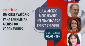Assista o debate de lançamento do Observatório da Crise do Coronavírus
